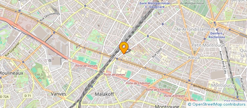 localisation de l'entreprise FREE OPTIC à PARIS