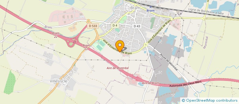 localisation de l'entreprise FREE RIDE MOTO-CLUB  BRAM