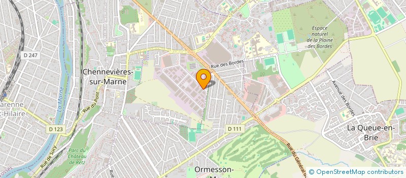 localisation de l'entreprise FREE SELLERS  CHENNEVIERES-SUR-MARNE