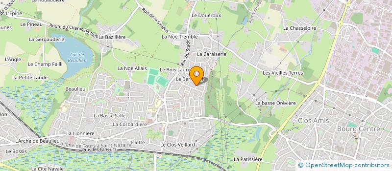 localisation de l'entreprise FREE'SON à COUERON