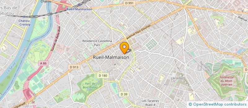 localisation de l'entreprise FREE SPACE DEVELOPMENT  RUEIL-MALMAISON