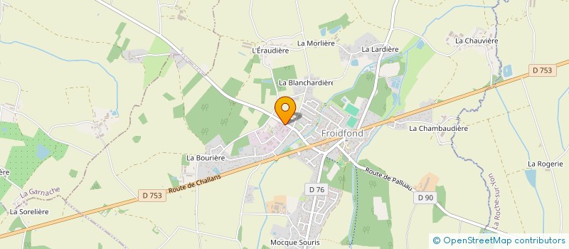 localisation de l'entreprise FREE STYL'AUTO à FROIDFOND