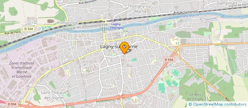 localisation de l'entreprise FREE STYLE  LAGNY-SUR-MARNE