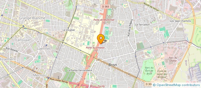 localisation de l'entreprise FREE STYLES à BRON