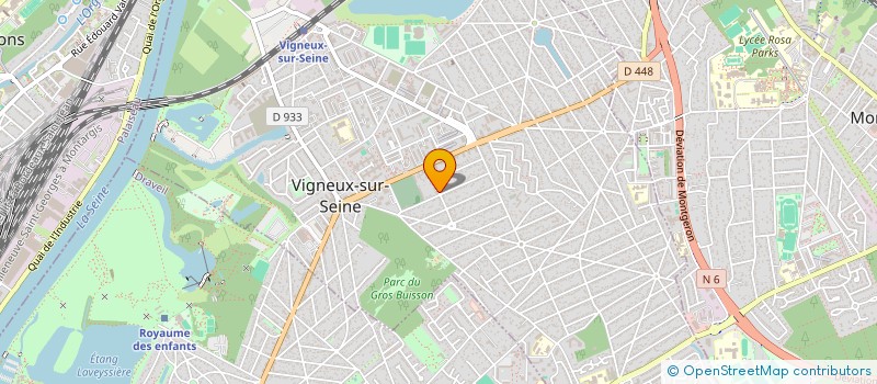 localisation de l'entreprise FREE TEMPS DANSE à VIGNEUX-SUR-SEINE