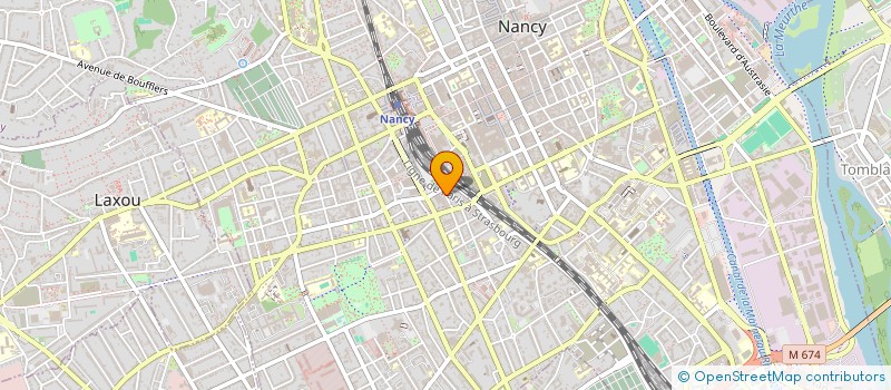 localisation de l'entreprise FREE THE FREE PARTY  NANCY