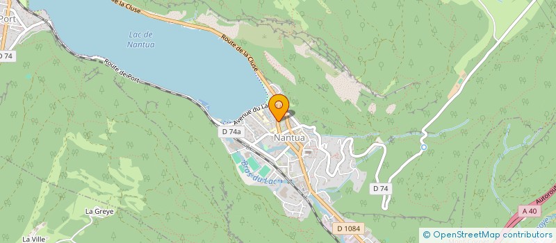 localisation de l'entreprise FREE YOUR MIND  NANTUA