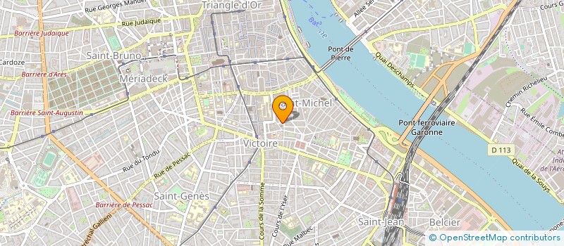 localisation de l'entreprise FREEBEES à BORDEAUX