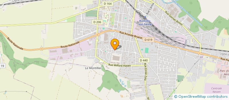 localisation de l'entreprise FREEBET FARMER à ROMILLY-SUR-SEINE
