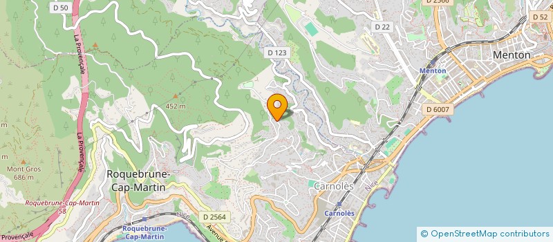 localisation de l'entreprise FREEDOM à ROQUEBRUNE-CAP-MARTIN