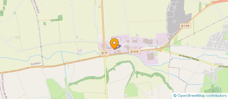 localisation de l'entreprise FREEDOM BIEVRE  LA COTE-SAINT-ANDRE