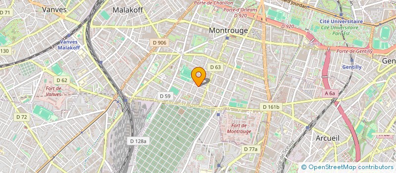 localisation de l'entreprise FREEDOM FRANCE  MONTROUGE
