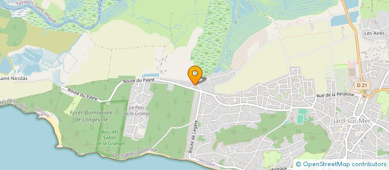 localisation de l'entreprise FREEDOM INFORMATIQUE  LA TRANCHE-SUR-MER