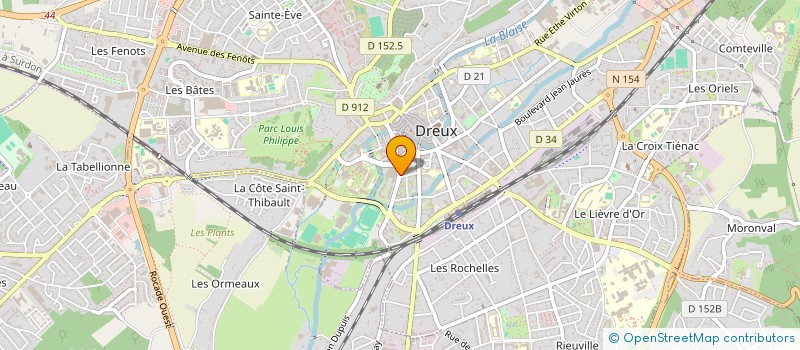 localisation de l'entreprise FREEDOM INVESTISSEMENT à DREUX