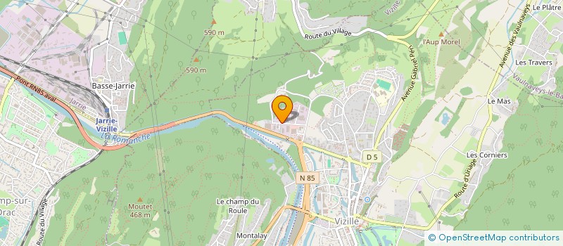 localisation de l'entreprise FREEDOM'S 4X4 à VIZILLE