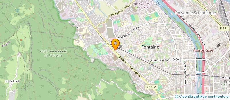 localisation de l'entreprise FREEDOMIA à FONTAINE