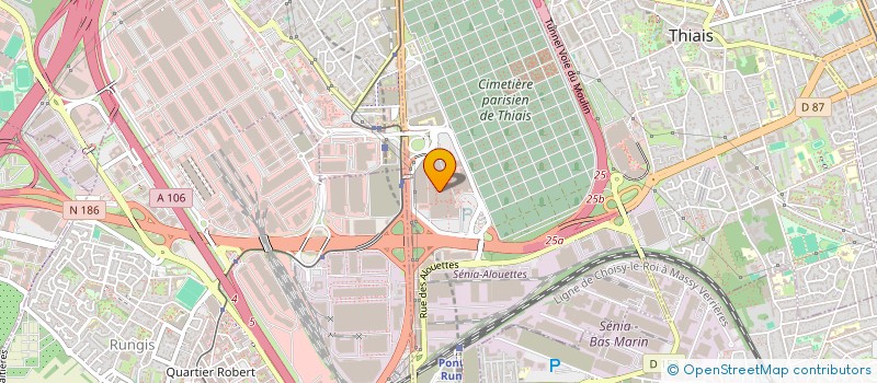 localisation de l'entreprise FREEDOT  THIAIS