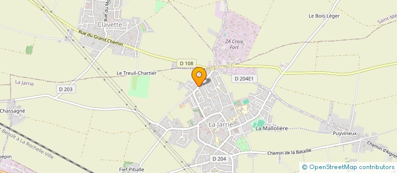 localisation de l'entreprise FREEGARDEN  LA JARRIE