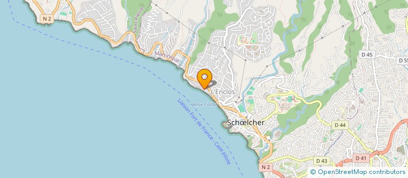 localisation de l'entreprise FREEJUMP CARAIBES  SCHLCHER