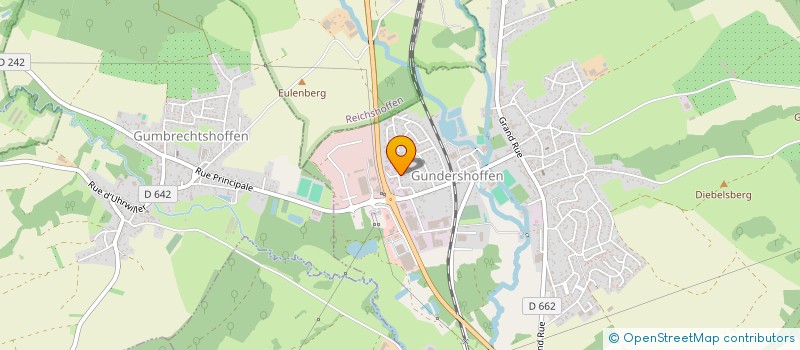 localisation de l'entreprise FREELANCE AIRSOFT FACTORY  GUNDERSHOFFEN