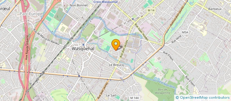 localisation de l'entreprise FREELUX à HEM