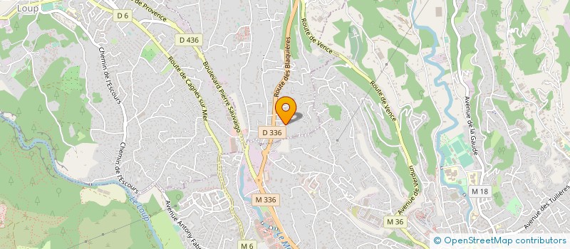 localisation de l'entreprise FREEMAN SOLUTION  PEGOMAS