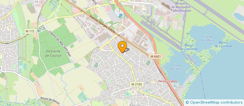 localisation de l'entreprise FREEMAY à PEROLS