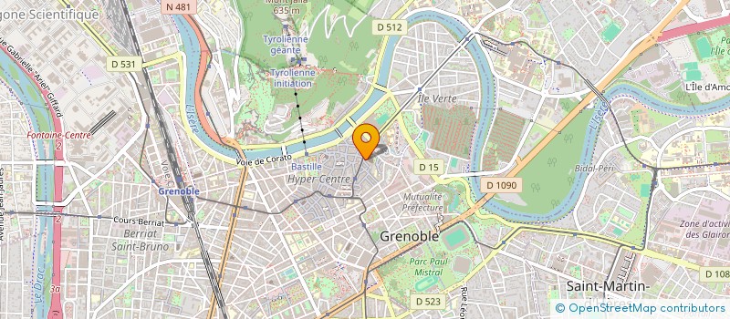 localisation de l'entreprise FREEMENS à GRENOBLE