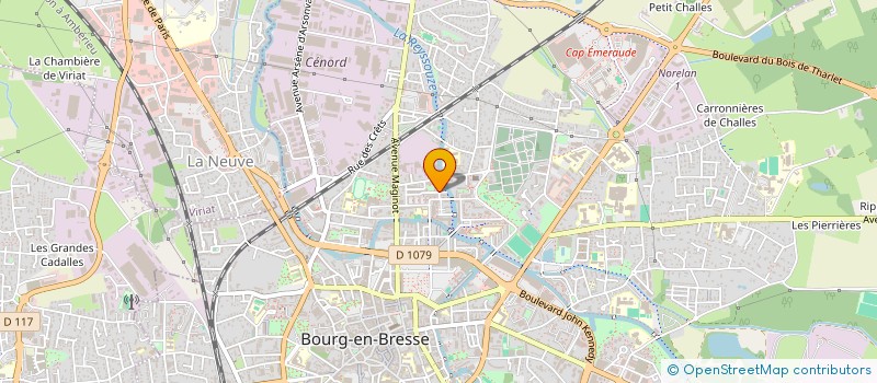 localisation de l'entreprise FREEPLE TECHNOLOGY à BOURG-EN-BRESSE
