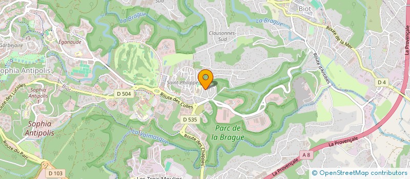 localisation de l'entreprise FREERBAN EVENT  BIOT