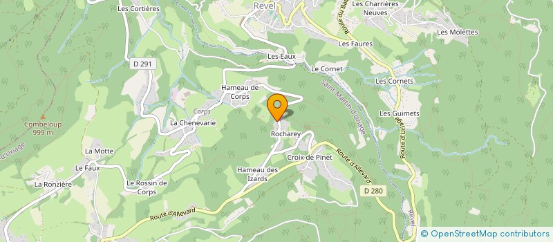localisation de l'entreprise FREERIDE CAFE à CHAMROUSSE