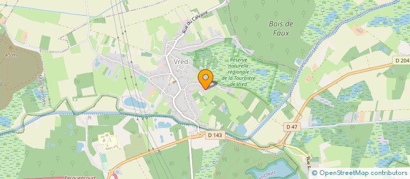 localisation de l'entreprise FREESIAS  VRED