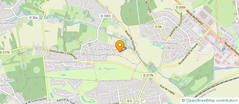 localisation de l'entreprise FREESKILL  CONCHES-SUR-GONDOIRE