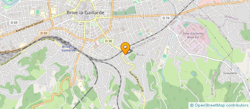 localisation de l'entreprise FREESOUND à BRIVE-LA-GAILLARDE