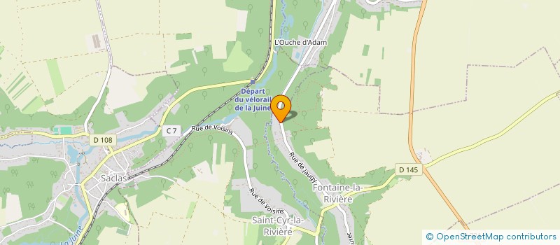 localisation de l'entreprise FREESTYLE  FONTAINE-LA-RIVIERE