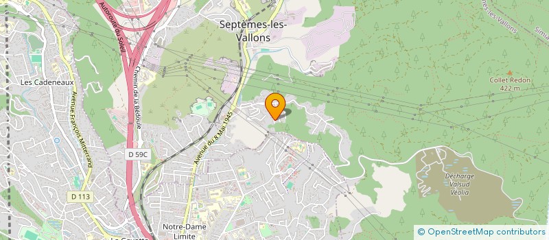 localisation de l'entreprise FREESTYLE FORGE à SEPTEMES-LES-VALLONS