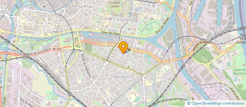 localisation de l'entreprise FREESTYLE ROLLING DISTRIBUTION à STRASBOURG