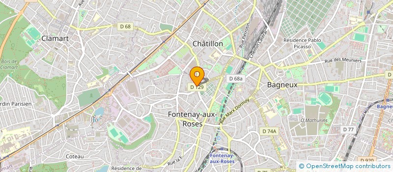 localisation de l'entreprise FREESTYLE SYSTEM à FONTENAY-AUX-ROSES