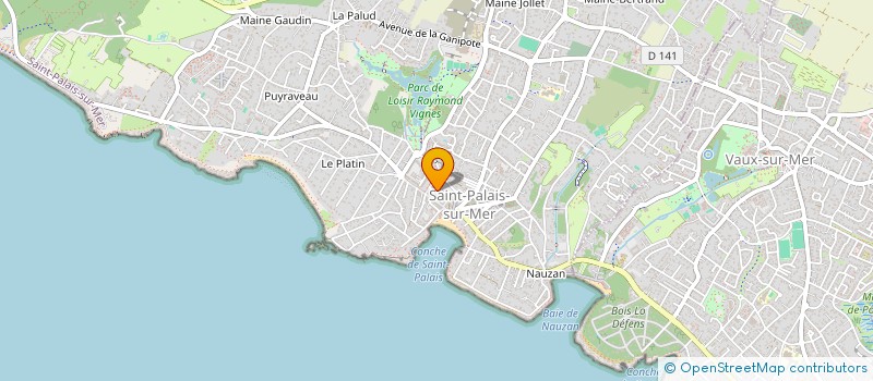 localisation de l'entreprise FREESURF SHOP  SAINT-PALAIS-SUR-MER