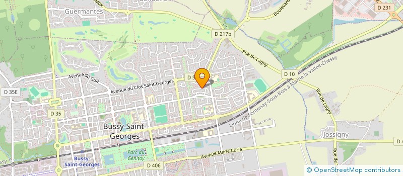 localisation de l'entreprise FREESYS  BUSSY-SAINT-GEORGES