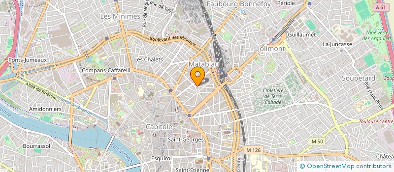 localisation de l'entreprise FREEVAL à TOULOUSE