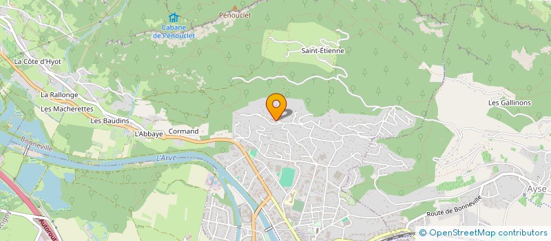 localisation de l'entreprise FREEWAY FAMILY  BONNEVILLE