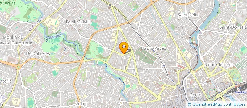 localisation de l'entreprise FREEWILL à NANTES
