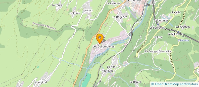 localisation de l'entreprise FREEWOOD COMPANY  BOURG-SAINT-MAURICE