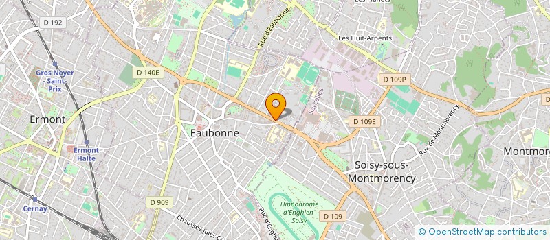 localisation de l'entreprise FREEYOU TOURISME à EAUBONNE