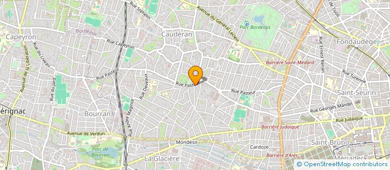 localisation de l'entreprise FREEZEBE  BORDEAUX