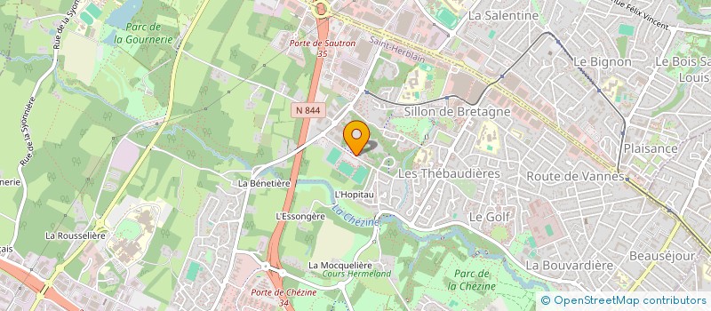 localisation de l'entreprise FREEZER CENTER NORT  SAINT-HERBLAIN