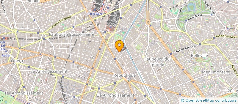 localisation de l'entreprise FREGATE à PARIS