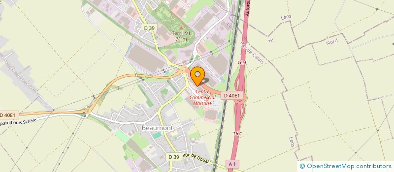 localisation de l'entreprise FREGATE à HENIN-BEAUMONT