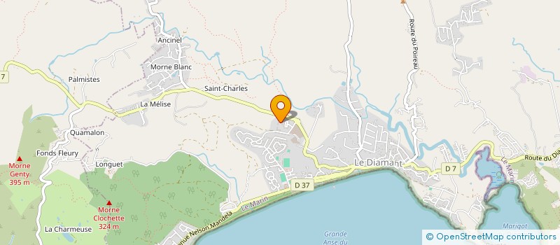 localisation de l'entreprise FREGATE  DIAMANT